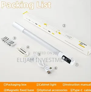 Motion Sensor Rechargeable Cabinet Light Bar