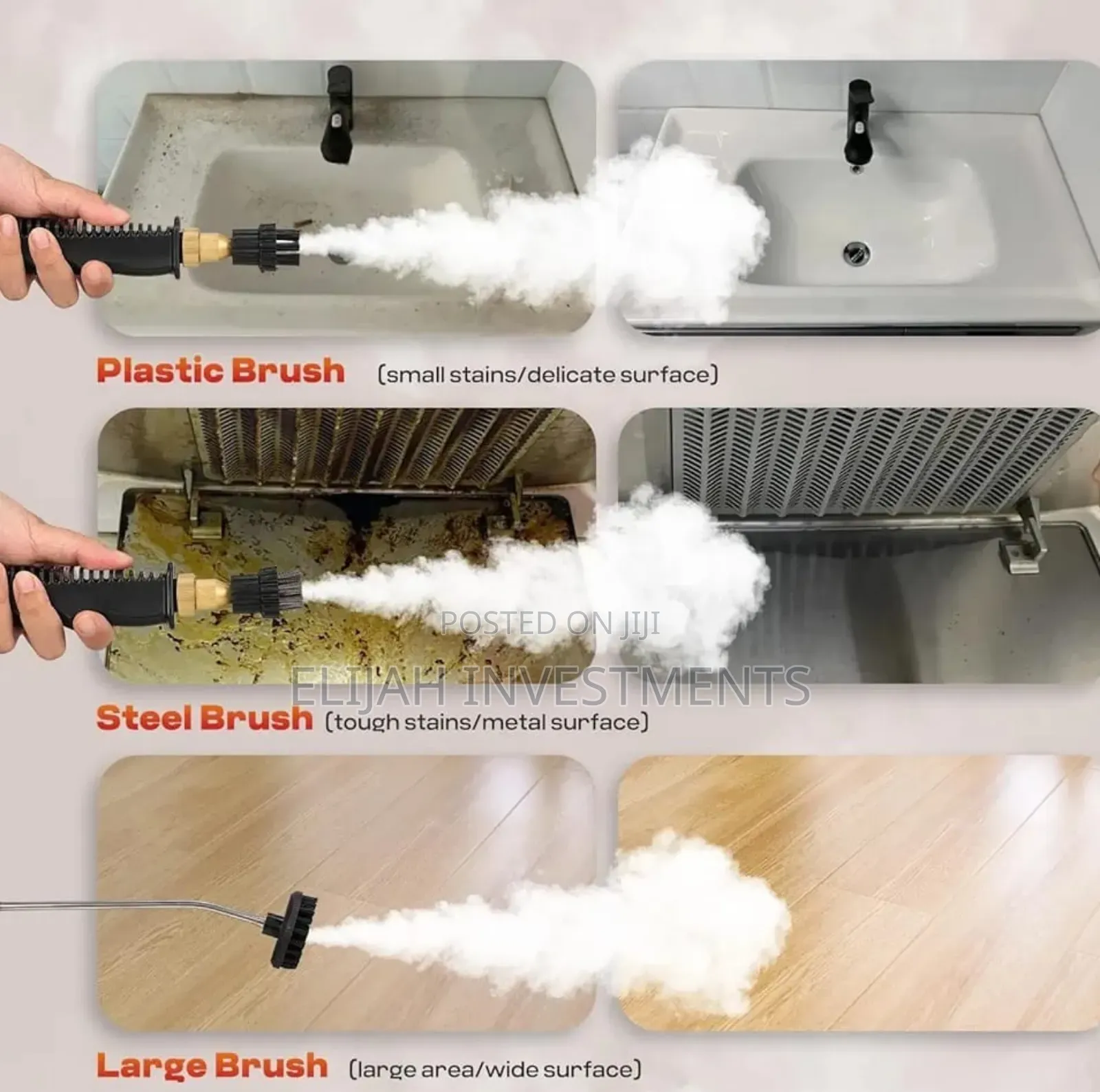 Deeprblu Handheld Steam Cleaner.