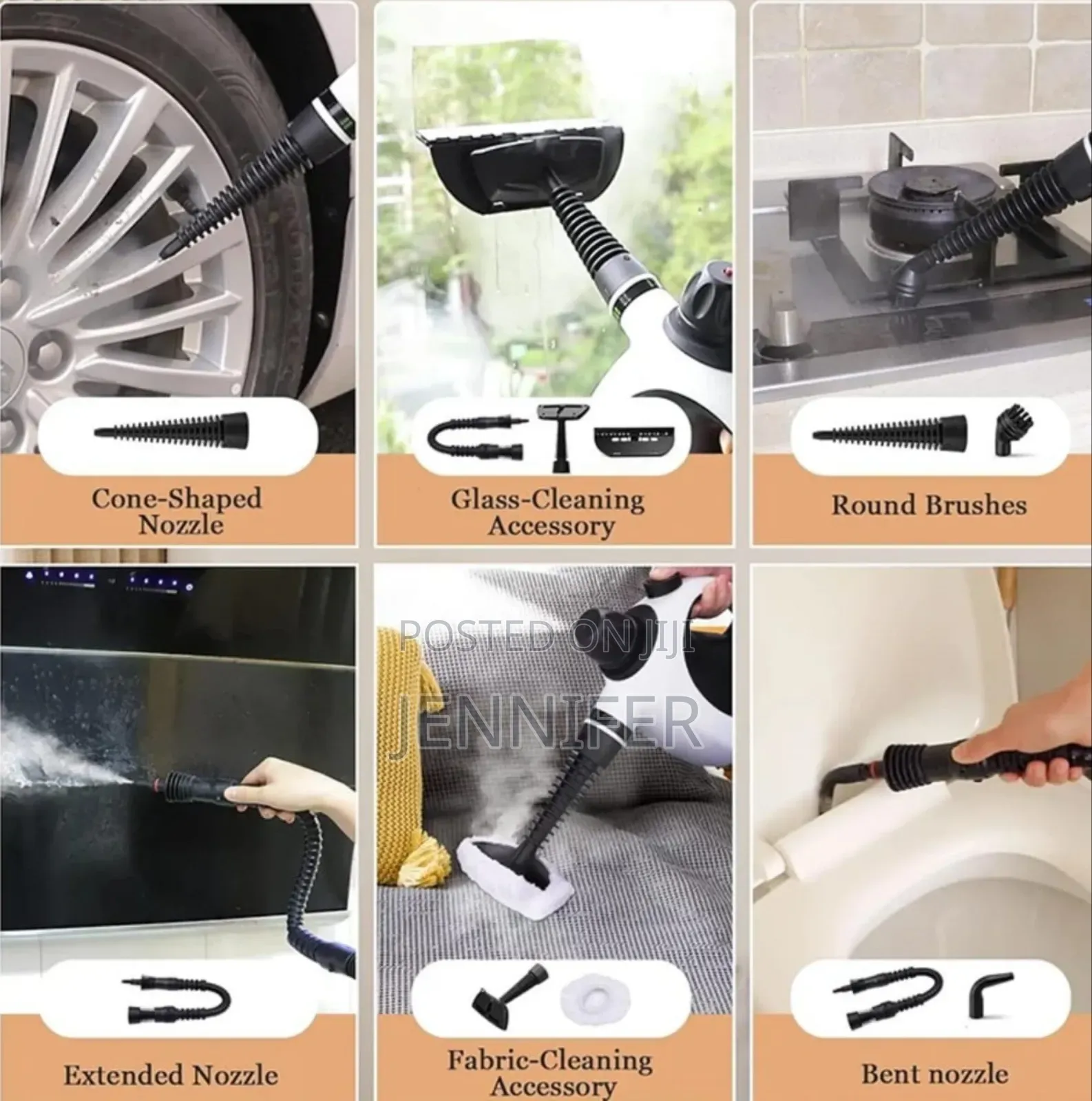 Deeprblu Handheld Steam Cleaner.