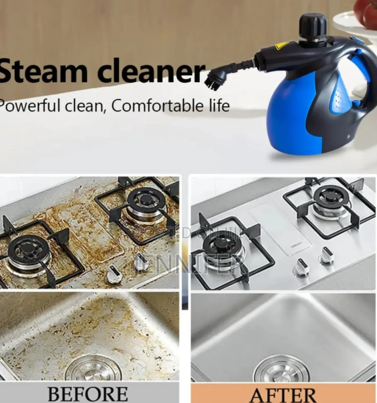 Deeprblu Handheld Steam Cleaner.