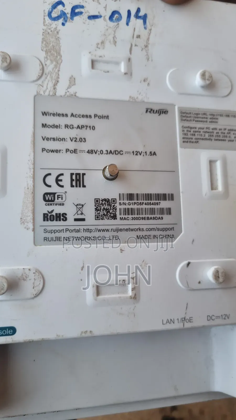 Ruijie Rg- Ap710