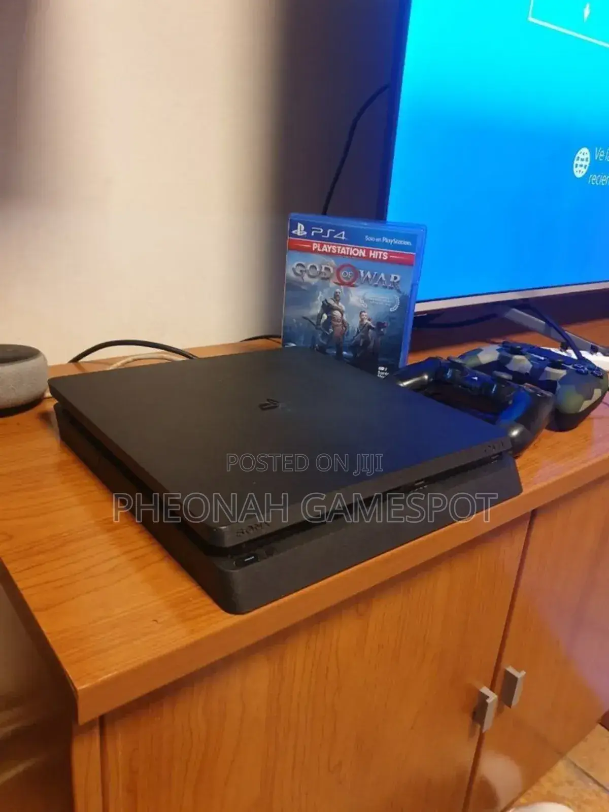 Ps4 Slim Full Set: Chipped With 12 Games. Even Your Jajja Can Play!