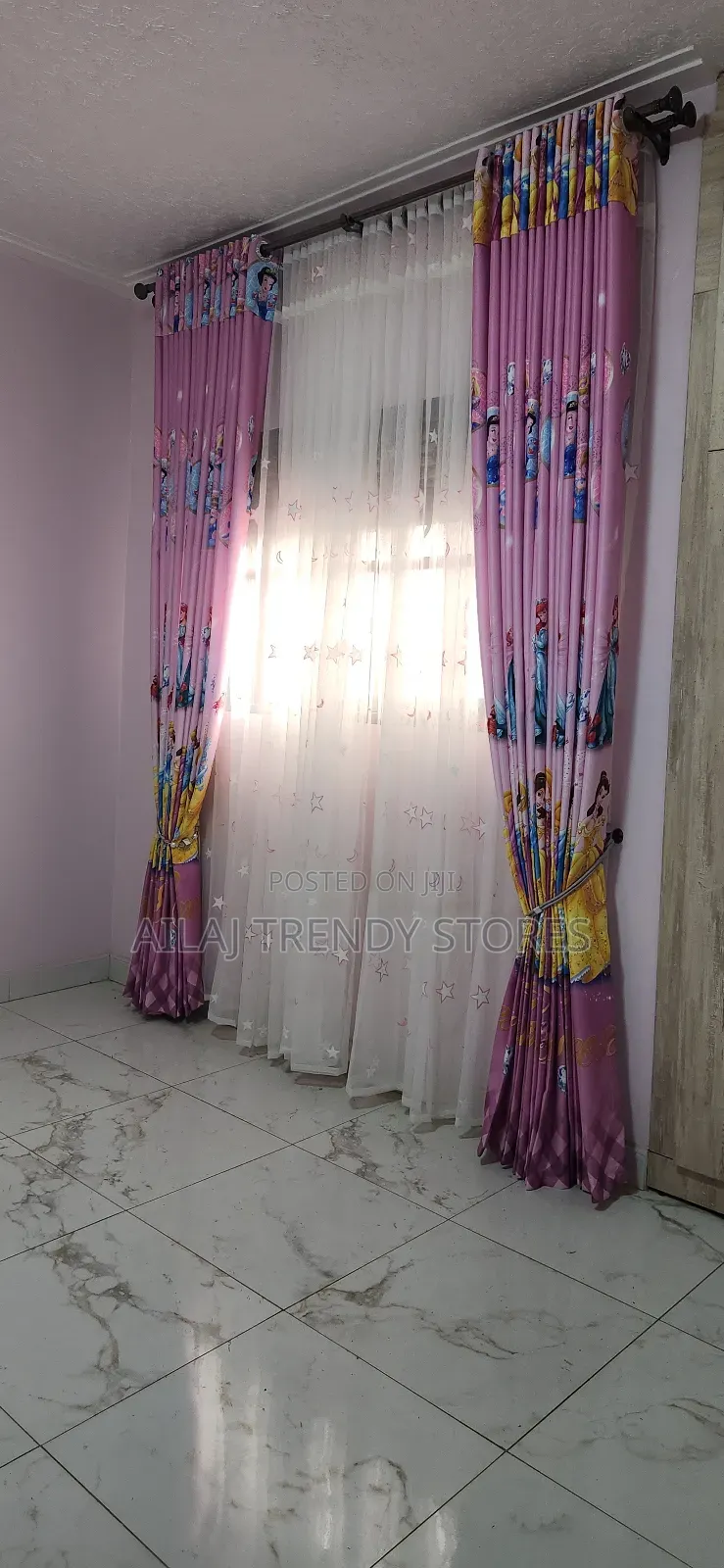Girl's Room Curtains Per Metre