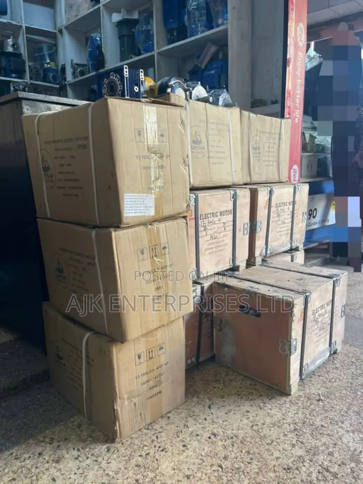 Brand New Motors Three Phase and Single Phase All Sizes Available