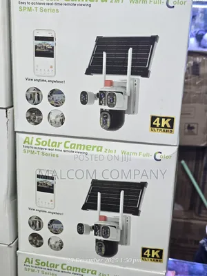 Solar Two Way Audio CCTV Camera With Videos