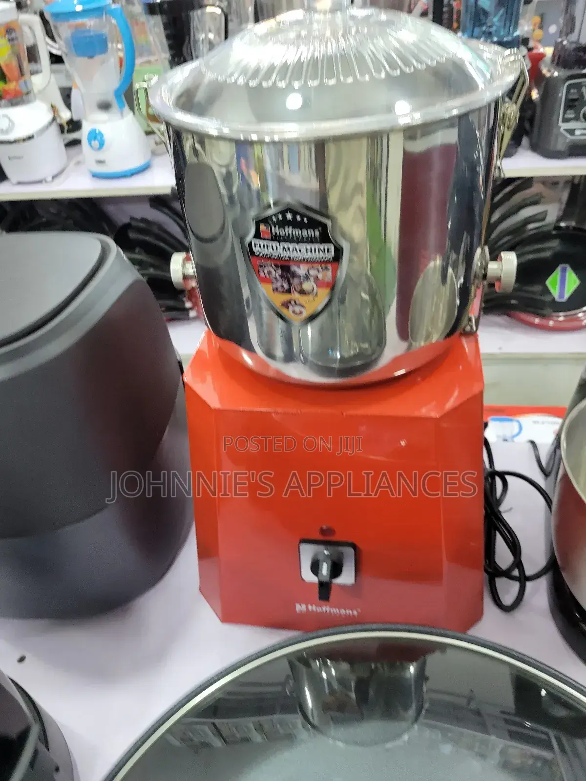 Hoffmans Heavy-Duty Electric Food Processing Machine – Stainless Steel