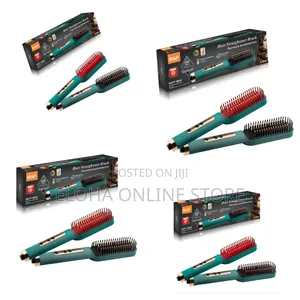 Raf R.406g Natural Hair Straightener Brush