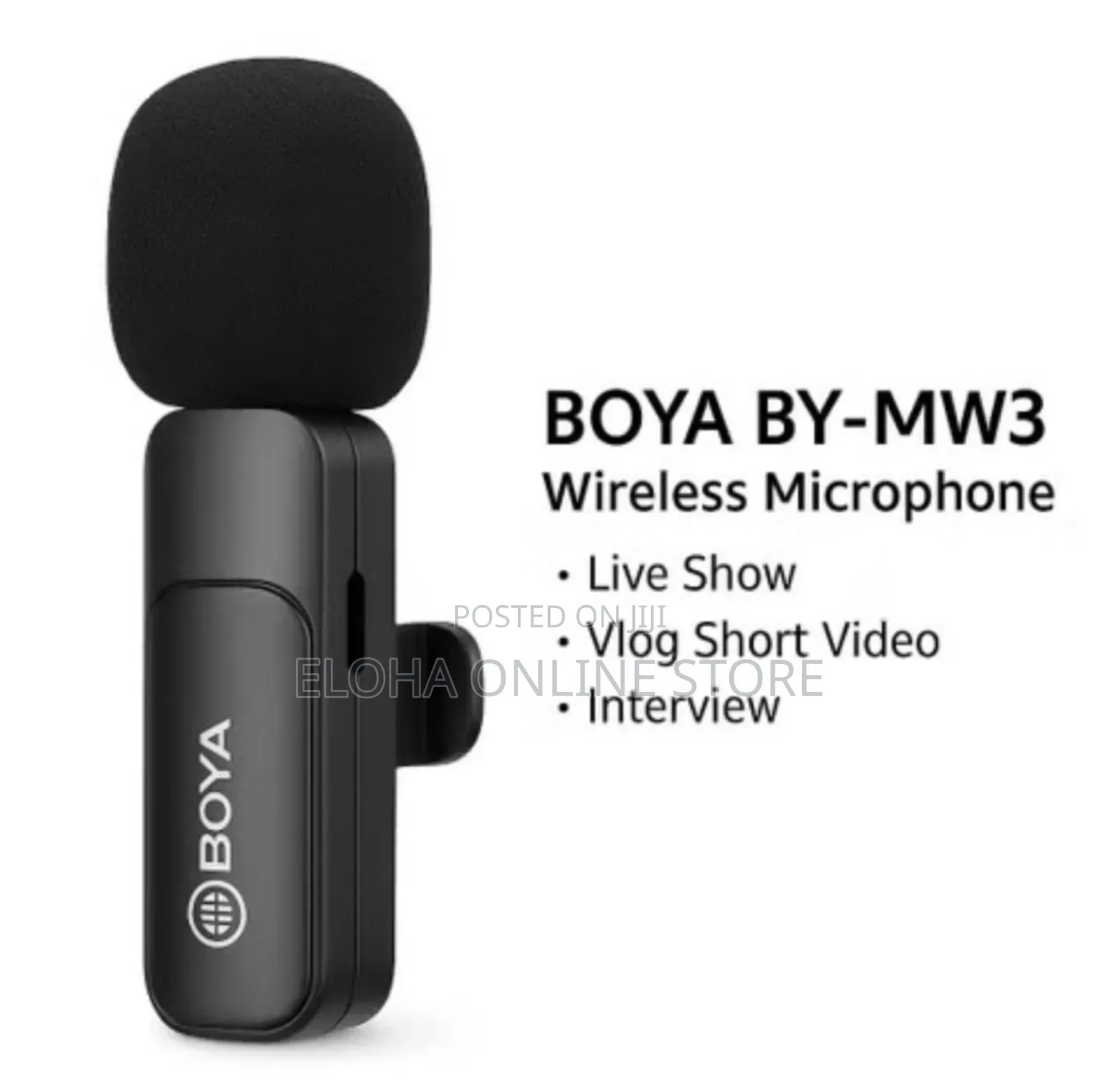 Boya By-mw3 Wireless Microphone System