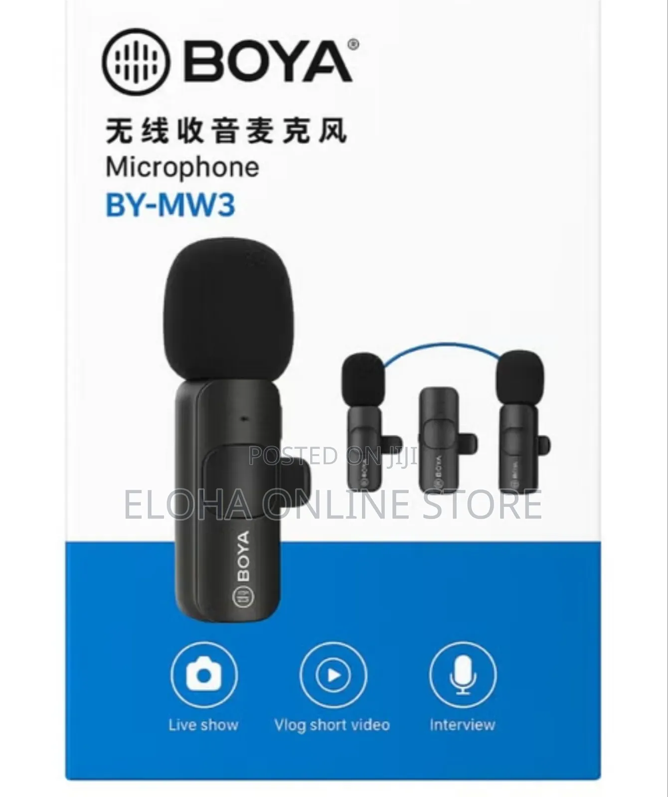 Boya By-mw3 Wireless Microphone System