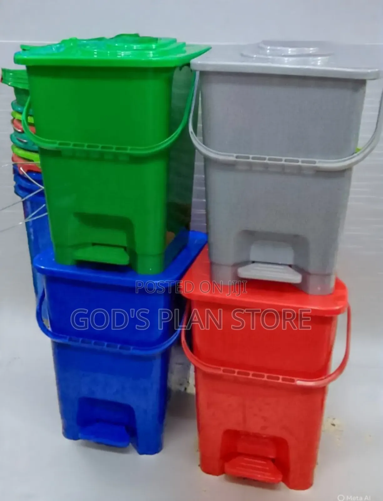 All Places Plastic Dust Plastic Dust Bins 20litres