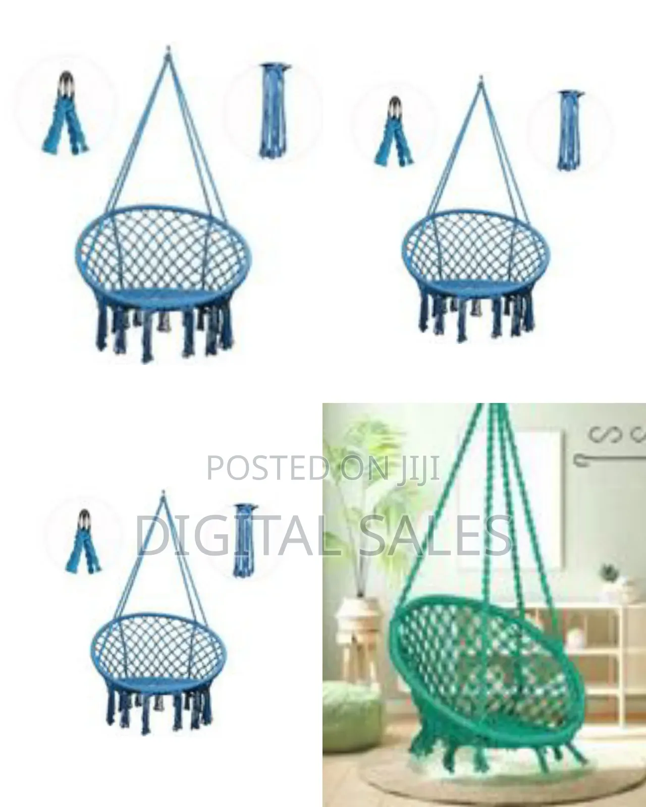 Round Shaped Hanging Swing Chair