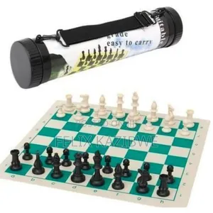 Portable Chess Set.