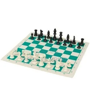 Portable Chess Set.