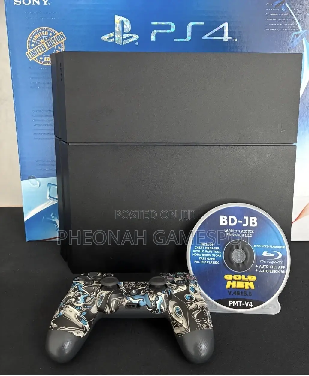 Ps4 All-in-One Fun Package, 2 Pads Plus 19 Exciting Games.