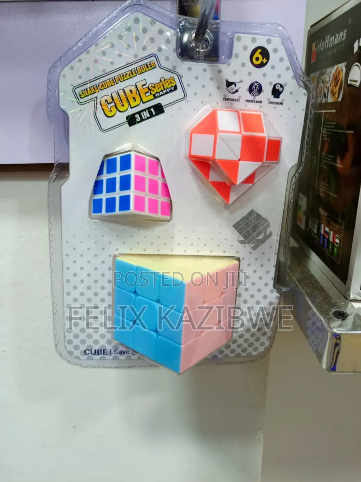 3-in-1 Set Of Speed Cube Puzzle.