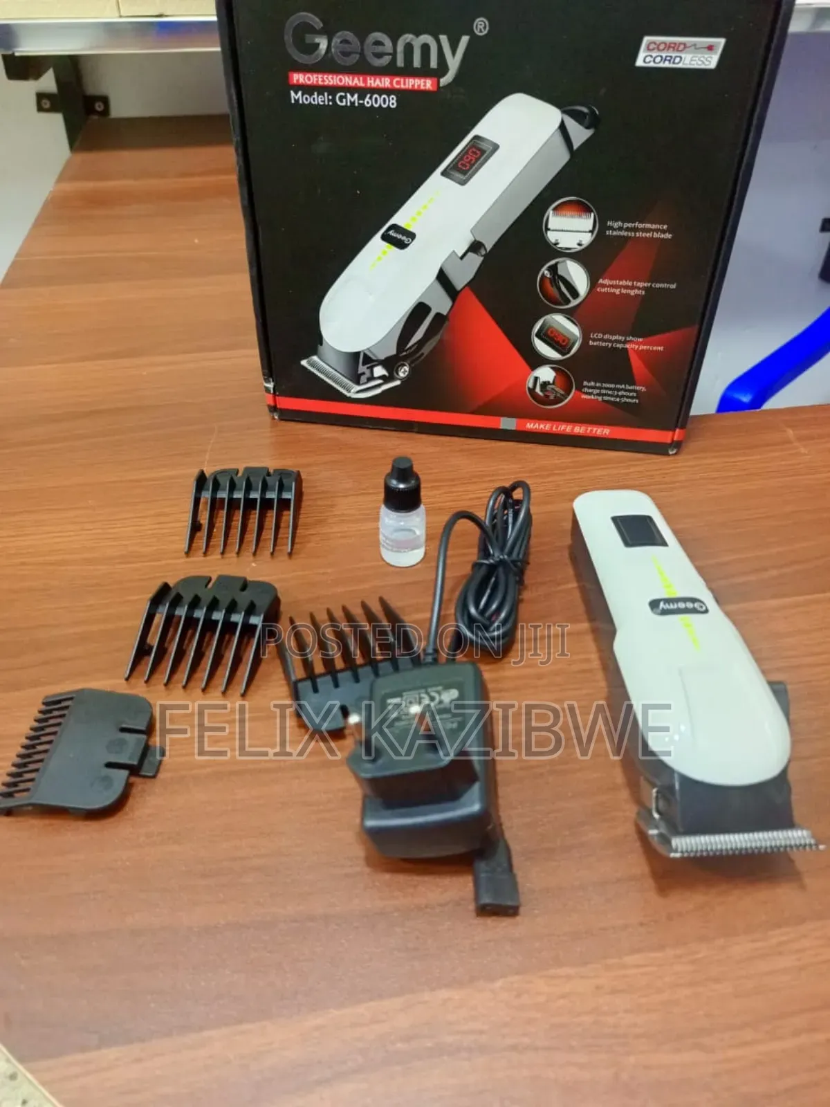 Rechargeable Hair Clipper.