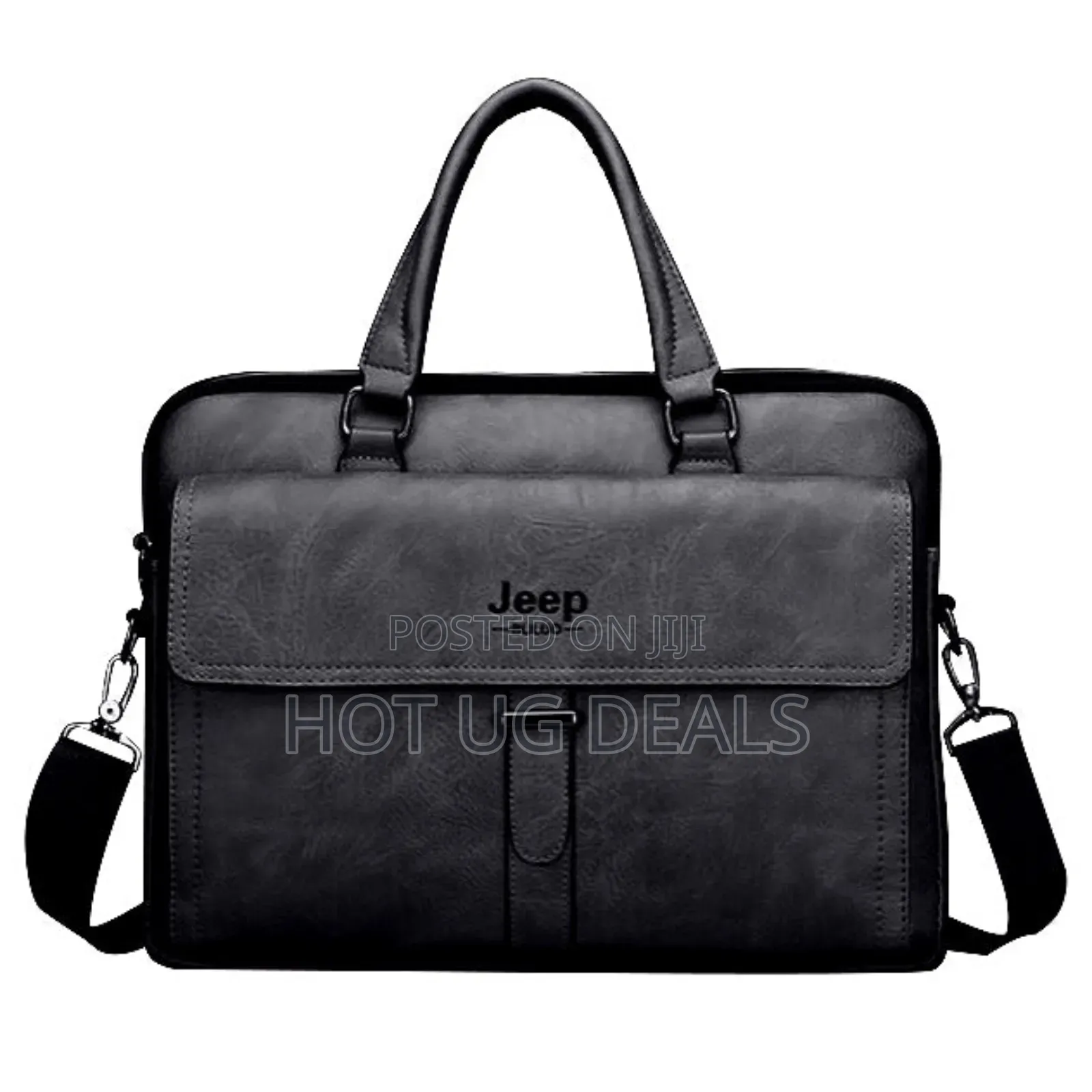 Briefcase Laptop Bag For Men - Business Leather Gift Office Bag