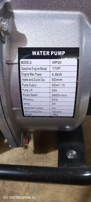 Olonzo-2" Normal Petrol Water Pumps.(7.5hp)