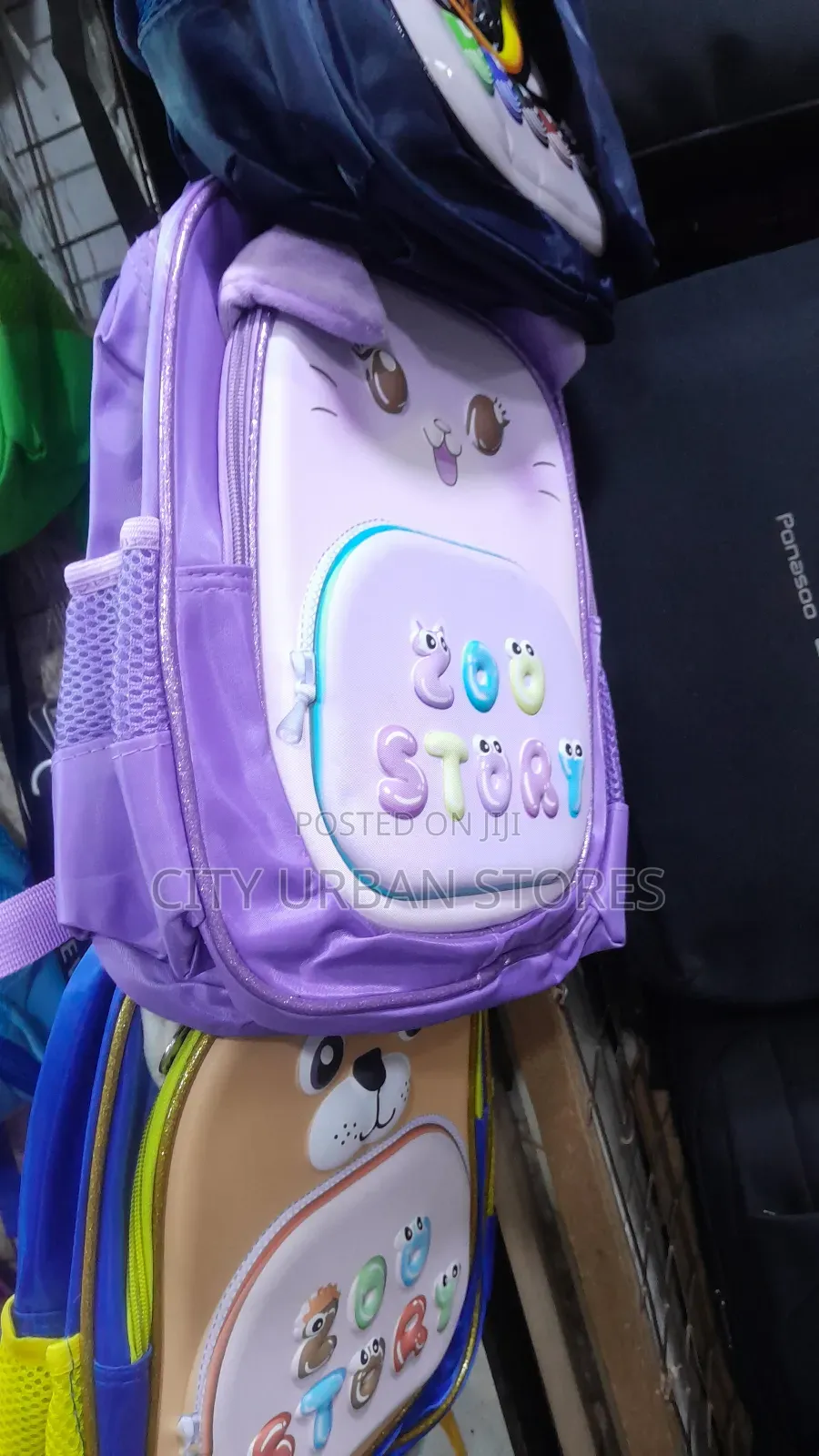 Purple Kids Bag
