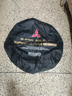 New Leather Tyre Cover Mitsubishi