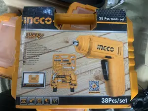 38-Piece Household Tool Set With a 4v Cordless Screwdriver