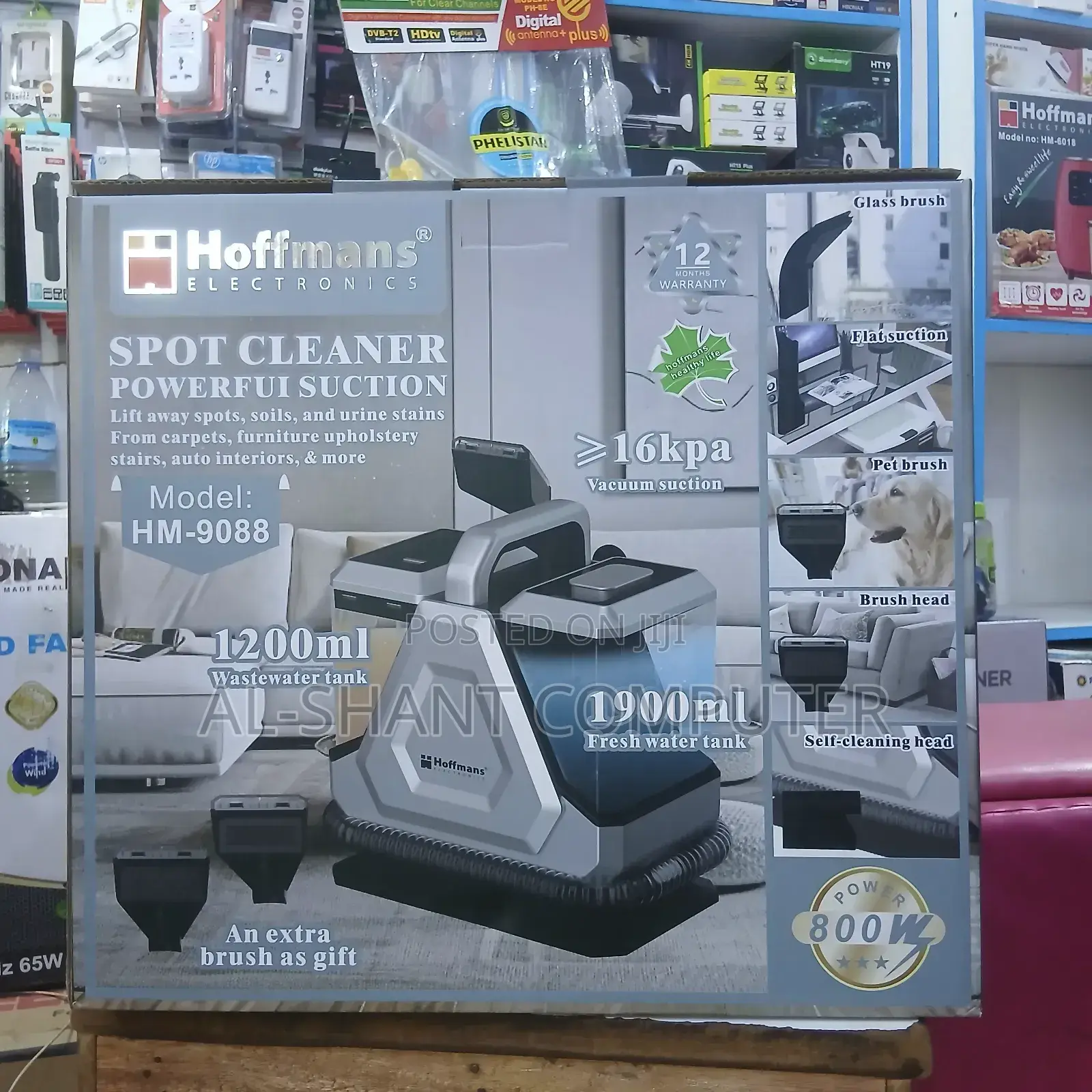 Hoffman Spot Cleaner Powerful Suction/Vacuum Cleaner