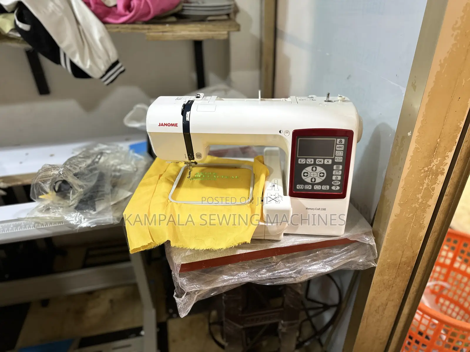 Embroidery 230e Sewing Machines Japan Used in Good Condition