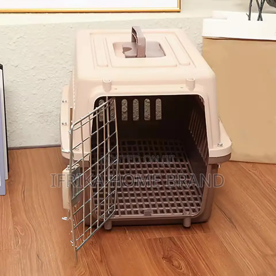 Hard-Sided Plastic Pet Carrier Cat Dog Pet Cage Travel Box for Pets