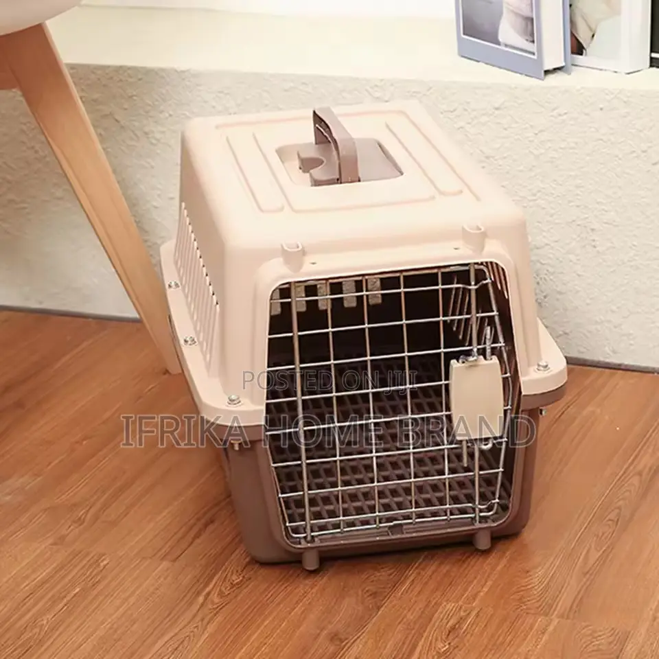 Hard-Sided Plastic Pet Carrier Cat Dog Pet Cage Travel Box for Pets