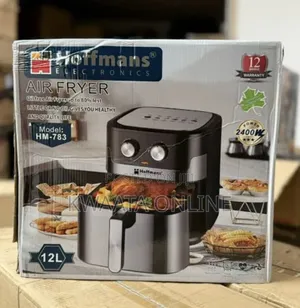 12l Electric Air Fryer Hoffmans, Hm783a Digital Appliance 2400w