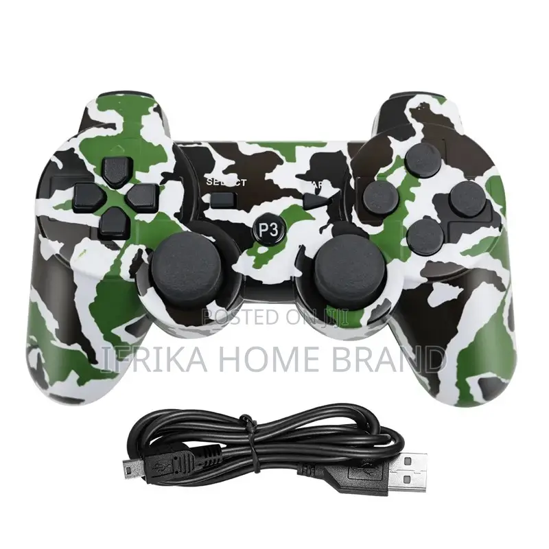 Ps3 Gamepad With Power Cable Wireless Game Controller for Ps3 Gamepad