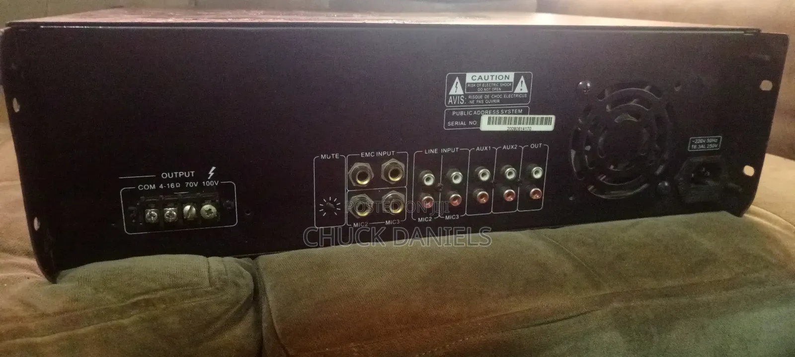 Usa Paging Mixer Amplifier Public Address