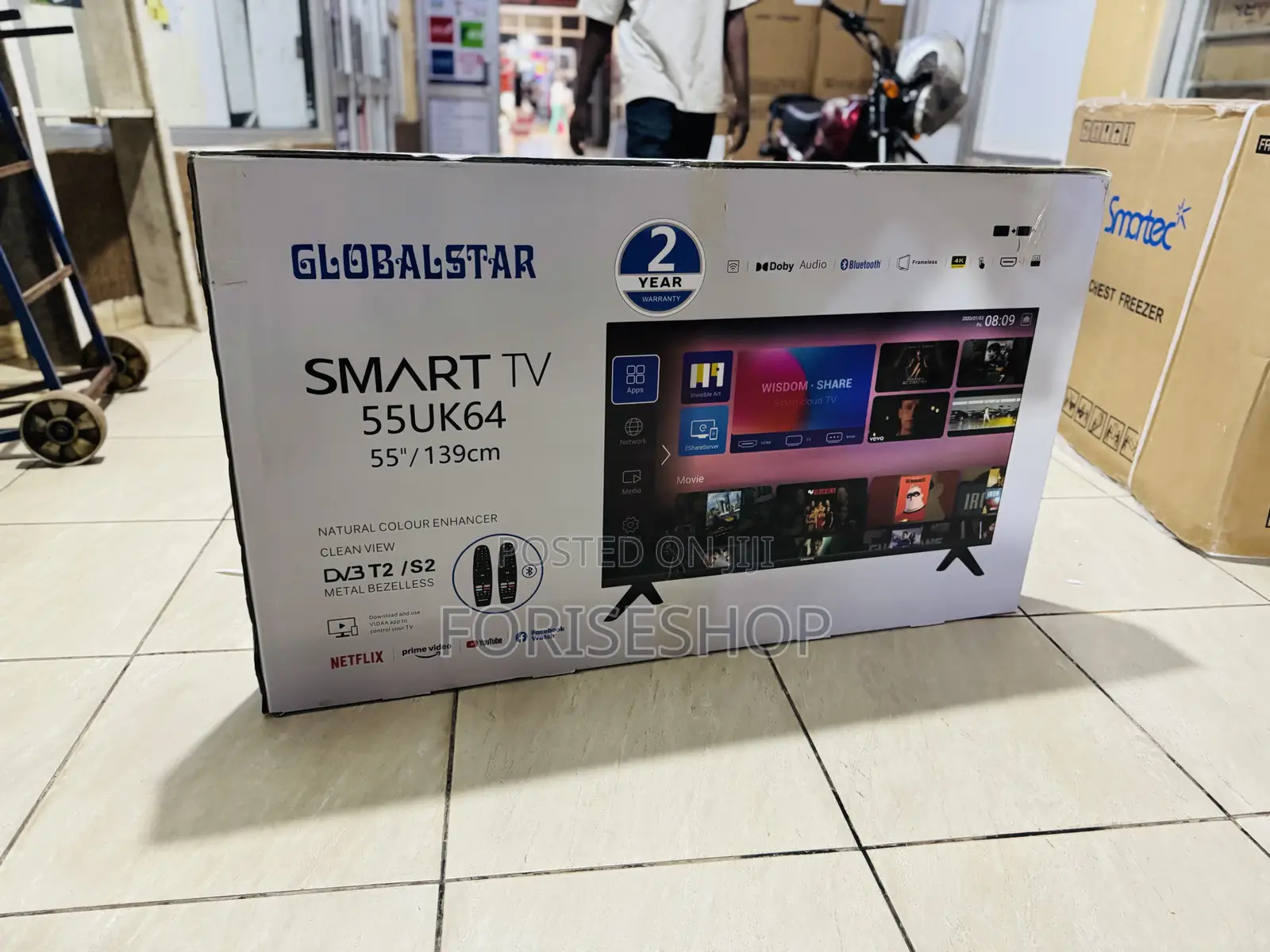 Globalstar 55inch Smart Tvs 4k Tvs
