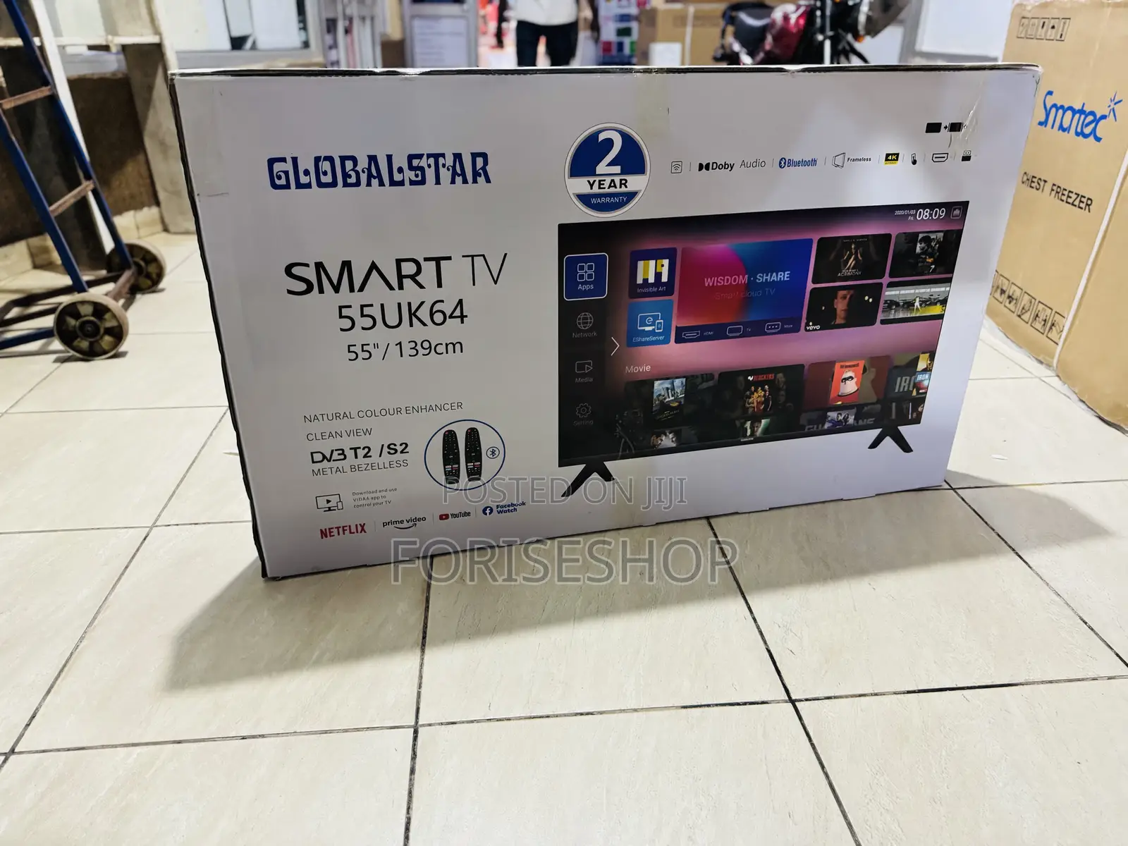 Globalstar 55inch Smart Tvs 4k Tvs