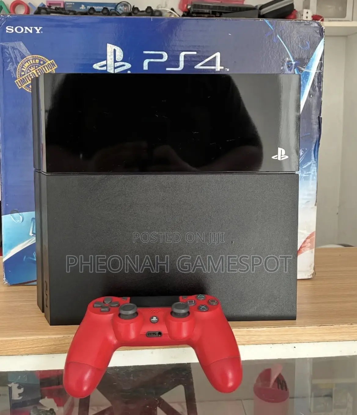 Ps4 Console Built for Fun, 2 Controllers Included With 15 Games.