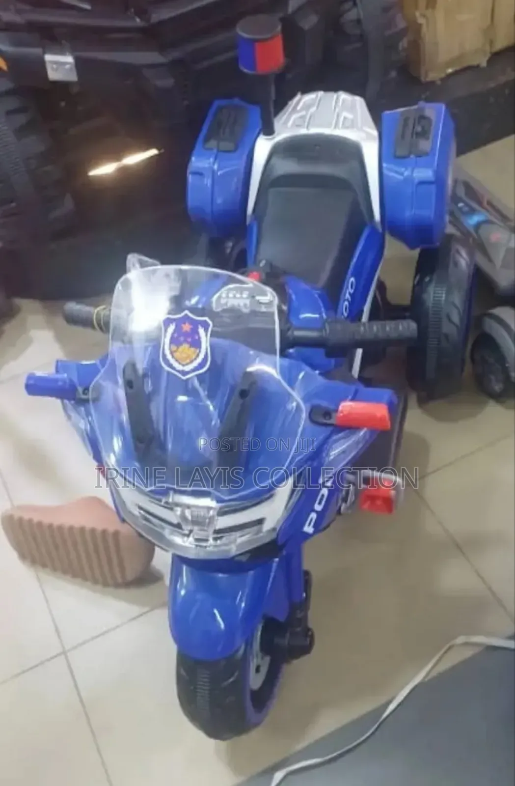 Kids' Music Electric Ride-on Motorcycle.