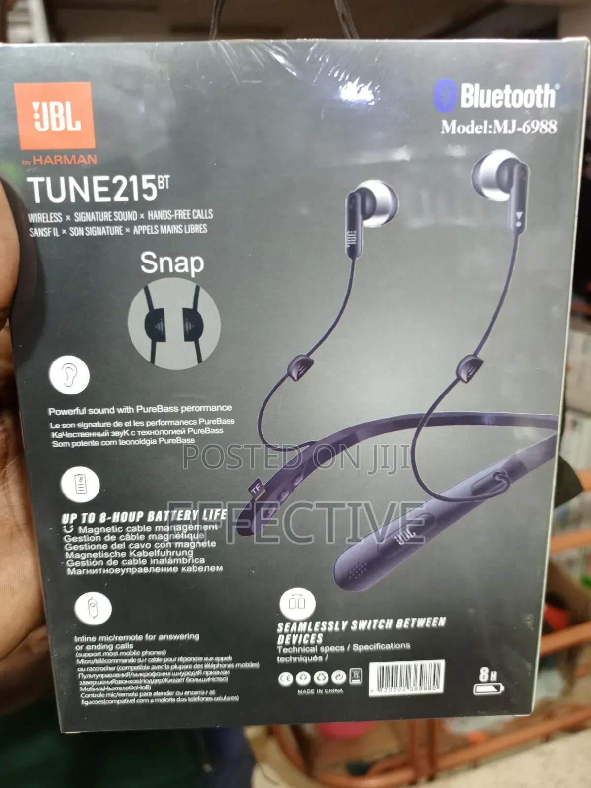 Jbl Tune 215bt Wireless In-ear Headphones.