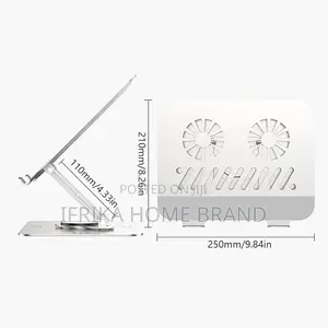 Aluminum Laptop Stand With 360 Degree Rotating Laptop Stand Base