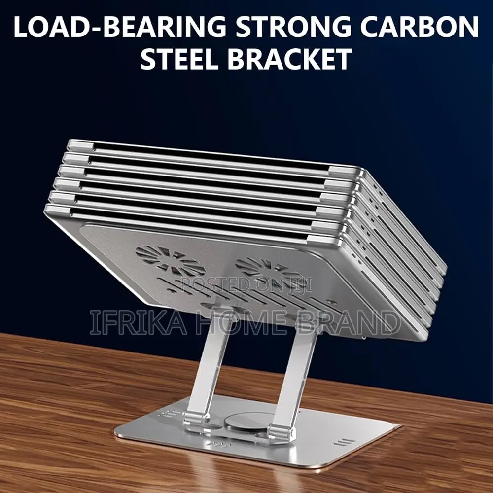 Aluminum Laptop Stand With 360 Degree Rotating Laptop Stand Base