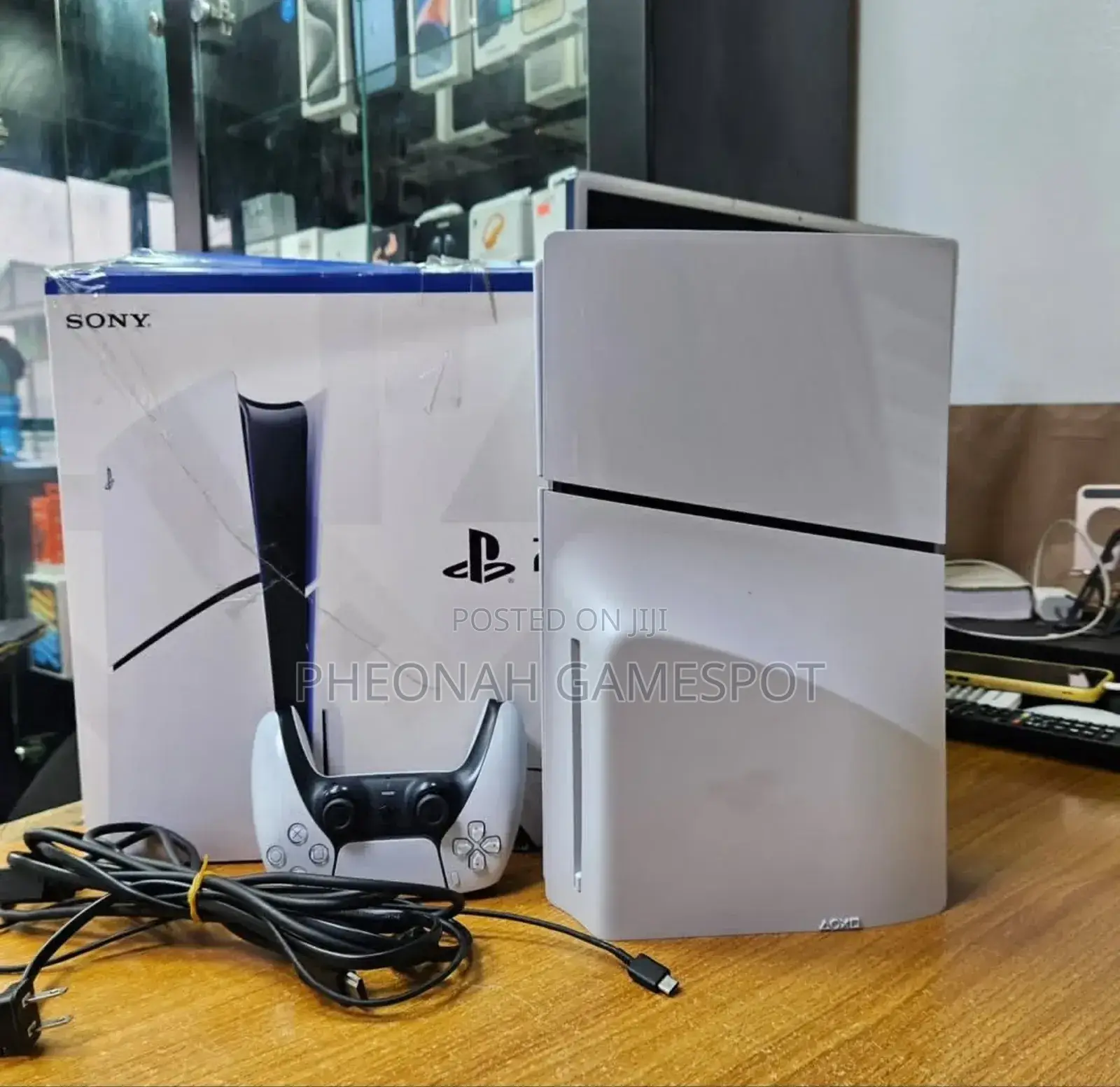 Playstation 5 Slim Disc: Brand New! 3 Games 2 Controllers, Walai!