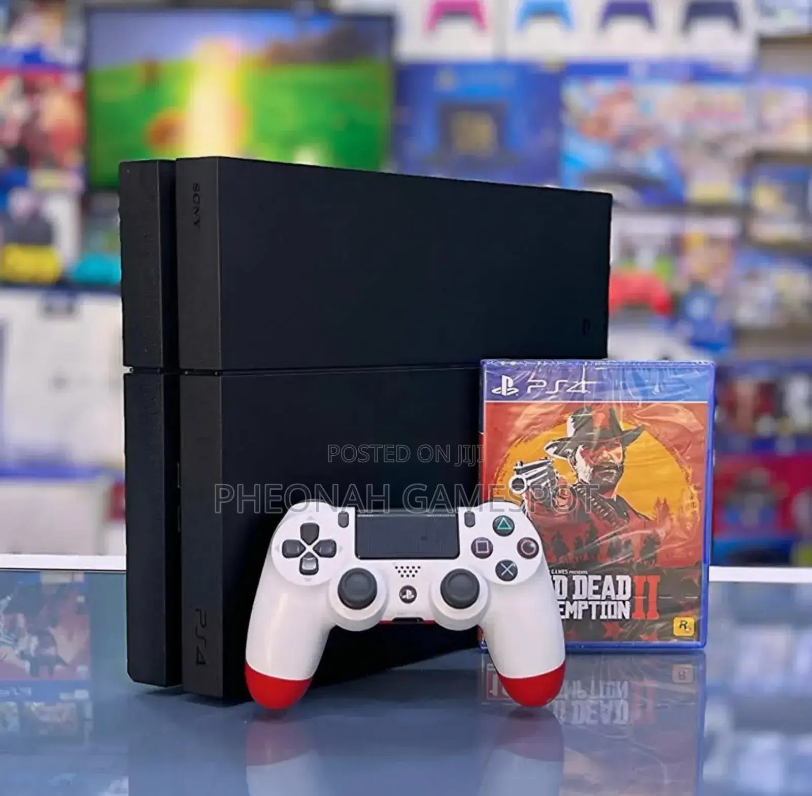 Ps4 Immersive Gaming Experience With 2 Controllers And 18 Games