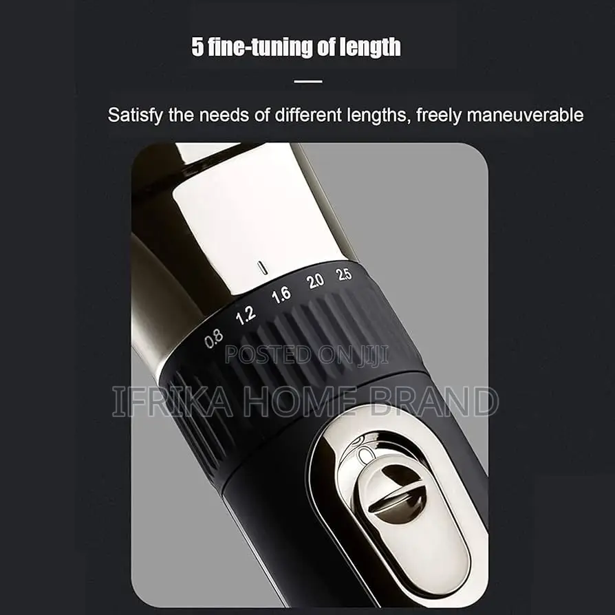 Rechargeable Cordless Hair Cutting Kit With Waterproof Ceramic Blades