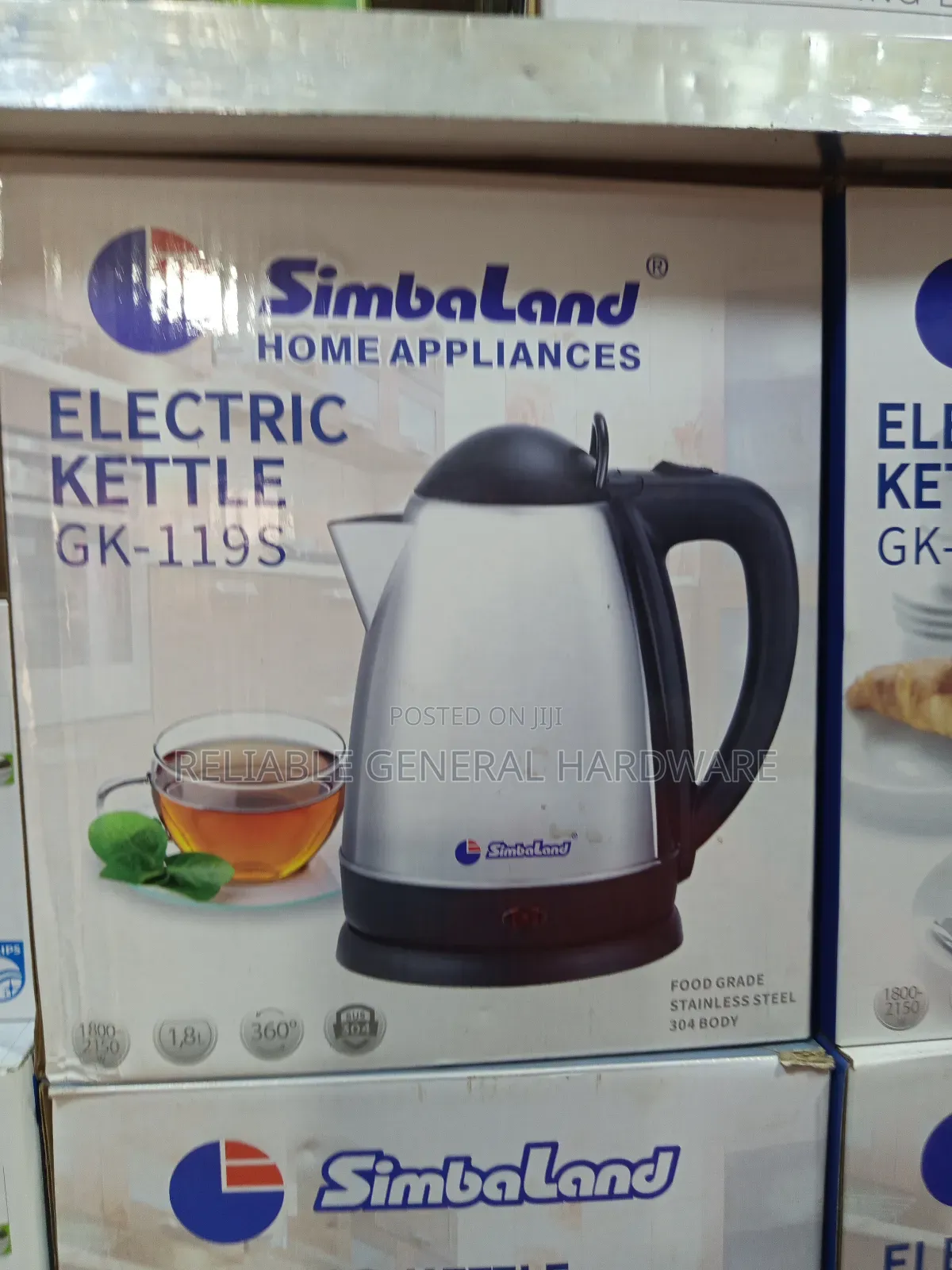 Electric Kettle Simbaland 1.8 Litres
