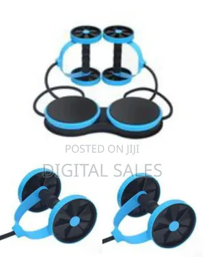 Revoflex 2-in-1 Ab Roller Twister Core Trainer Kit