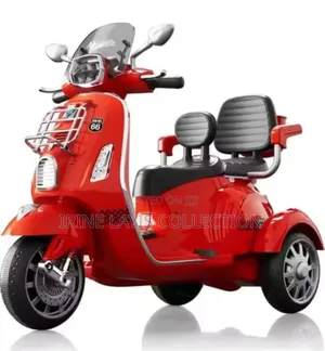 Two-Seater, Battery-Operated Kids' Ride-on Scooter