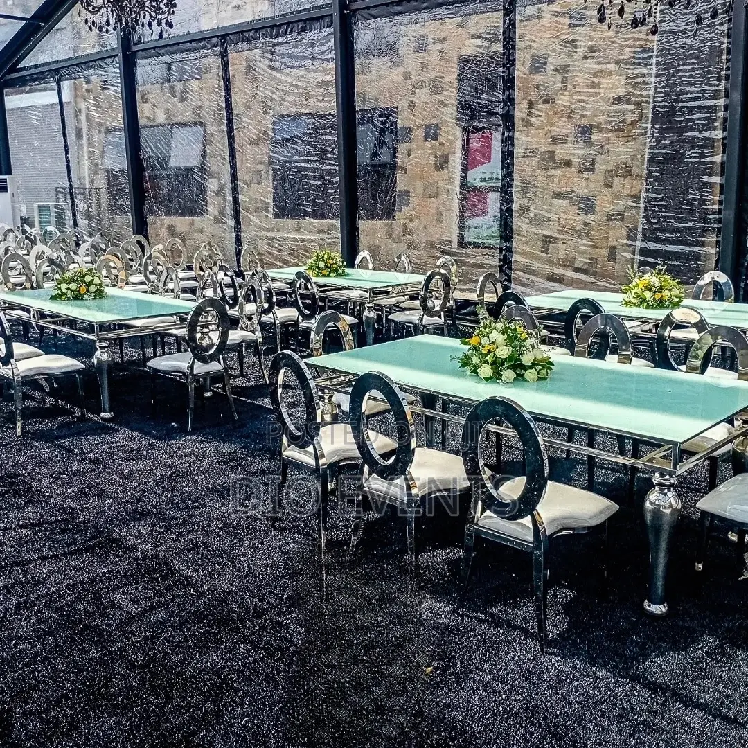 White | Sliver Chairs for Hire