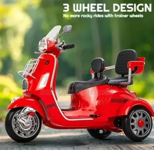 Kid's 2 Seater Battery Operated Ride on Scooter