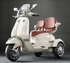 Kid's 2 Seater Battery Operated Ride on Scooter