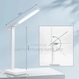 Led Desk Lamp, Study 3brightening Levels, Table Lamp For Home Office,