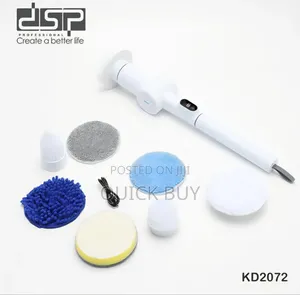 Dsp Kd2072, 9-in-1 Electric Spin Scrubber